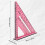 Woodworking Triangle Ruler Plastic Carpenter Square 12-inch 2