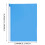 A4 Clear Front Report Cover Plastic Folder Black 1 Pack 3