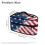 American Flag Ironing Bag Large Zipper Case 6