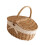 Wicker Picnic Basket Hamper 34x24x17cm 4