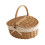 Wicker Picnic Basket Hamper 34x24x17cm 5