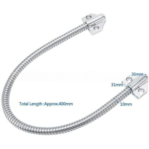 Door  Protection Spring Tube with Triangular Bracket, Anti-Pinch Protection Device, for Security Door Retrofitting 2