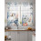 Sheer Curtains White Coastal Starfish Shell Corals Light 4