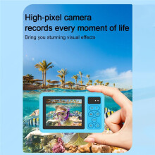 2.7K Underwater Digital Camera,10ft Waterproof Autofocus Camera for Snorkeling,Surfing,Swimming and Kayaking