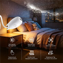 5 in 1 Star Projector Night Light Auto StarrySky Projector for Car USB Stars Space Starry Sky Projector Lamp