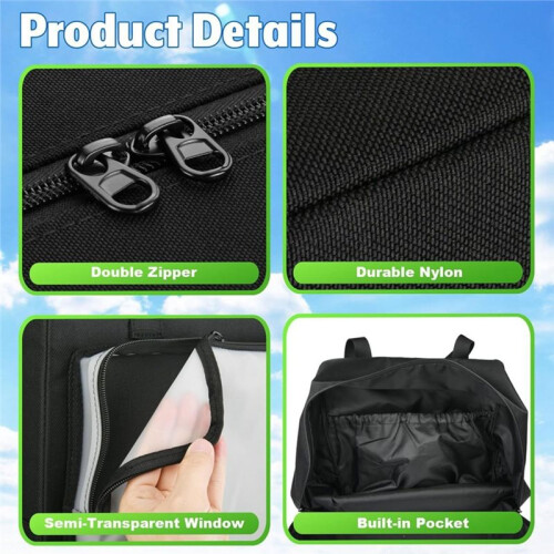 Borsa da Gioco per Accessori da Gioco Bingo Dauber e Gabbia Rotante, Borsa di Stoccaggio Portatile 1