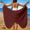 Women's Spaghetti Strap Wrap Dress Lightweight Beach 1