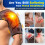 Shoulder Heating Pad Electric Heating Brace 3 Speed Gray L 2