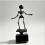 3D Printed Dancing Skeleton Aquarium Bubbler Plastic Fish Tank Dance Skull Ornament Gothic Air Driven 6