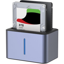 Stacja Dokująca do Kopiowania Danych Zewnętrznego Dysku Twardego 2,5 Cala, Stacja Dokująca SSD HDD, Offline Klon, Aluminiowa Obudowa Dysku Twardego