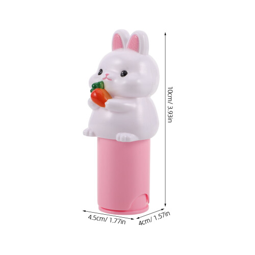 Bunny-shaped sticker stamper toy set for kids, waterproof 1