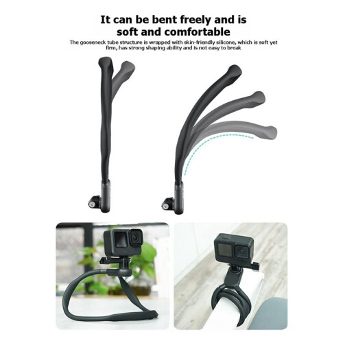 Support de Cou en Silicone SE pour  pour  pour  Accessoires POV Mains Libres 2