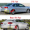 1Pair Car Rear Bumper Reflector Light Warning Lamp for   A6 2011-2014 EU Version Reverse Fog Light Reflector 4