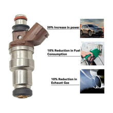 Novo Bico Injetor de Combustível 23250-75050 para 4Runner Hilux Tacoma T100 LandCruiser FJ377 2325075050 23250 75050