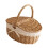 Wicker Picnic Basket Hamper 34x24x17cm 2