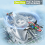 Foam RC Airplane 2.4G with 360 Spin and Lights Red 5