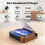 Portable CD Player  FM Transmitter SPDIF Output Type-C Rechargeable Retro Music Player for Home 10