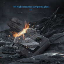 2Pcs for  OSMO 360 Screen Lens Protector Tempered Glass Anti-Scratch Protective Film Lens Protector for  OSMO 360