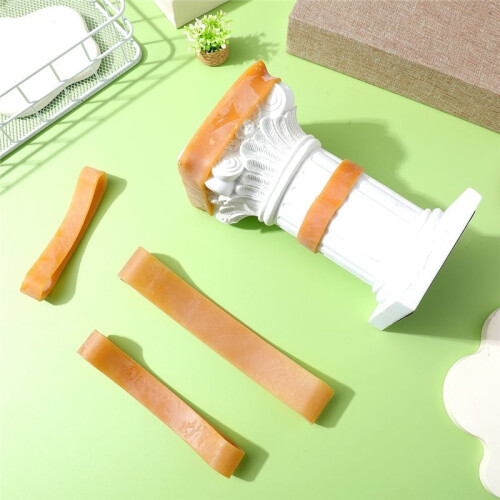 6Pcs Rubber Bands Heavy Duty Thick Elastic Bands Mold Fixed Belt Pottery Mold Strap Binding Plaster Molds Rubberbands 1