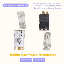 2 Pezzi 25T65 077B6208 Regolatore di Temperatura Frigorifero, 988284 800382 Termostato Frigorifero