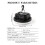 Rechargeable Camping Lantern, Magnetic Light for Emergency & Outdoor Use A 6