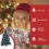 4FT Pre-Lit Christmas Tree RGB Fiber Optic Lights Foldable 5