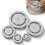 Pottery Foot Ring Tool for Accurate Clay Base Alignment Ideal for Wheel Throwing & Trimming 3