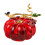 Hand Blown Glass Pumpkin Figurine Decor 1 pc 1