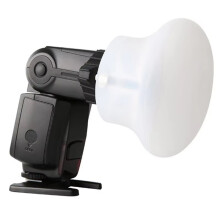 Soft Light Shade Rubber Mod Sphere Diffuser for Yongnuo Camera Speedlite Flash Universal Portable Round Softbox