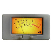 Voice-Activated Analog Audio Vu Meter Stereo Volume Meter LCD Music Audio Level Spectrum Indicator for Audio Amplifier