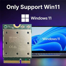 2025 Upgrade Tri Band FME-865 WiFi7 Draadloze WiFi-Kaart 5.4 2.4G/5G/6Ghz Draadloze Netwerkadapter voor Win11