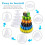 Macaroon  Stand - Elegant Plastic Cake Display for Weddings & Parties 6