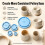 Pottery Foot Ring Tool Set, 5 Sizes for Bowls, Mugs and Clay Projects () Five Graduated Pottery Base 4