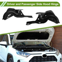 1 Pair Hood Hinges for Malibu 2013-2015 Front Bonnet Bracket 22986410, 22986409