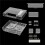 For NES Console Shell Replacement Housing Case Protective Cover for  Entertainment System Game Accessories B 2