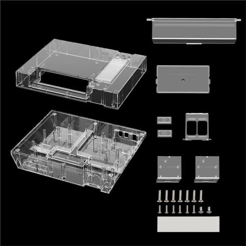 For NES Console Shell Replacement Housing Case Protective Cover for  Entertainment System Game Accessories B 1