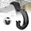 J-Shaped Closet Rod Support Bracket 1 pc 1