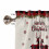 Christmas Red Kitchen Curtains and Valances Set 3-Piece 5