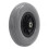 2 St. 200x50 PU-Hjul 8 Tum Solid Däck 200x50 Rullstol Fram Solid Hjul för Rullstol Framhjul Grå 3