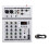 4 Channels  USB Mixer Professional Portable Audio Interface Sound Card Console for Guitar Recording Studio Singing B 1