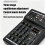 4 Channels  USB Mixer Professional Portable Audio Interface Sound Card Console for Guitar Recording Studio Singing B 2