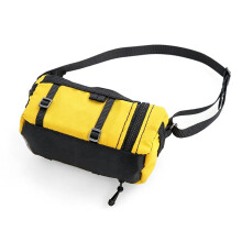 1/18 RC Crawler  Simulation Travel Bag, RC Car Roof Decorative Luggage Accessory Yellow