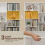 Homcom HOMCOM Bookcase Freestanding Open Storage Shelf with 17 Compartments 5