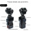 For  Osmo Pocket 4 /4Pro Protective Frame Camera Expansion Handle Aluminum Case Bracket Base Magnetic Suction Cup 3