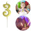 Number Candle 3D Shape Birthday Cake Decoration 2