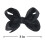 Satin Bow for Girls 3 Inch 2 Pcs White 3