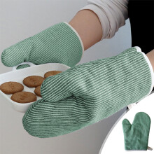 Heat Resistant Oven Mitts Non-Slip 2-Pack