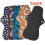 Bamboo Reusable Menstrual Pads Extra Large 4-Pack 1