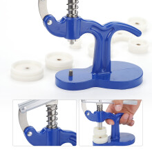 Watch Case Press Tool with 12 Dies Blue