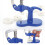 Watch Case Press Tool with 12 Dies Blue 1